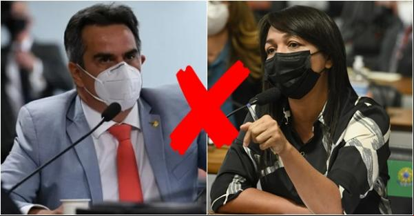 Senadora afronta Ciro Nogueira em sessão da I da Covid: