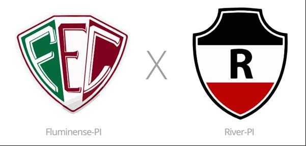 Fluminense-PI e River-PI(Imagem:Reprodução)