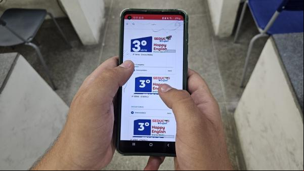 Estudantes da rede estadual do Piauí aprendem inglês com plataforma que simula conversação real por meio de IA(Imagem:Pablo Cavalcante)