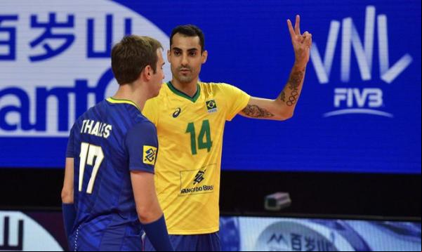 Douglas Souza se aposenta da seleção de vôlei(Imagem:Reprodução)