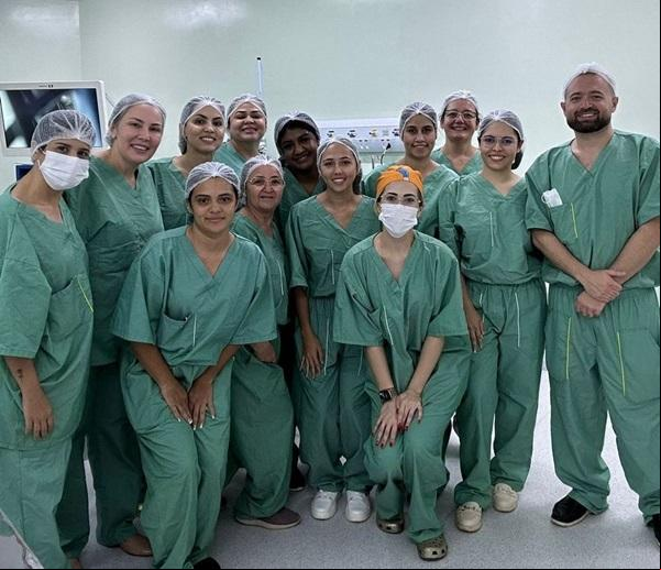 Novo Hospital Regional de Picos realiza sua 1ª cirurgia em uma paciente de 54 anos(Imagem:Reprodução)