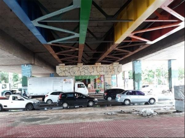 Trânsito sob a ponte JK será interditado parcialmente sábado e domingo.(Imagem:florianonews.piauiconectado.com)