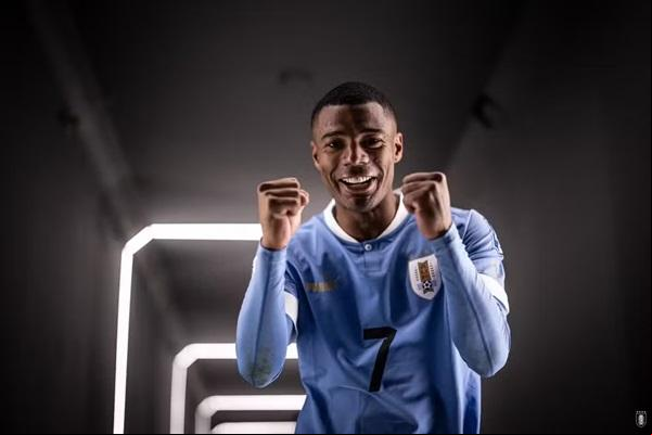 Nico De La Cruz vai reforçar o Flamengo(Imagem:Divulgação/Associação Uruguaia de Futebol)