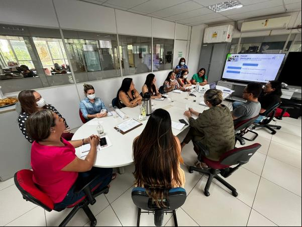 As secretarias debateram sobre a implementação de ações que promovam melhorias na saúde da população privada de liberdade.(Imagem:Divulgação)