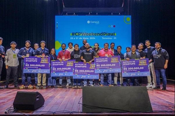 Batalha de startups marca último dia de Campus Party Piauí, com R$ 1,5 milhão para 10 vencedores(Imagem:Reprodução)