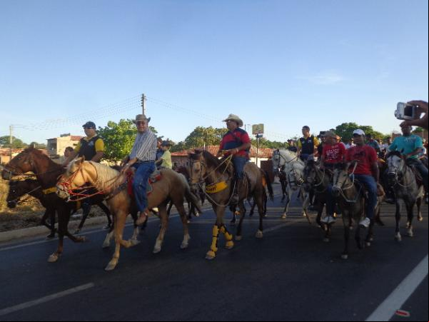 Cavalgada e missa marcam Festa do Vaqueiro em Floriano.(Imagem:FlorianoNews)