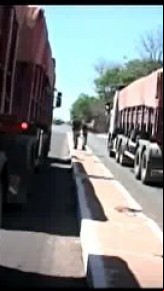 A soma dos excessos de carga chega a 700 toneladas.(Imagem:G1 PI)