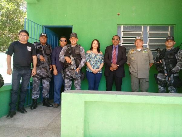 João Luis Ferreira é empossado como diretor da Penitenciária Gonçalo de Castro Lima.(Imagem:ASCOM)