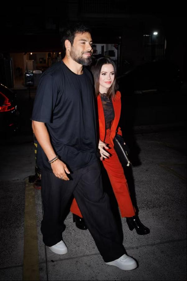 Sandy e Pedro (Imagem:Manuela Scarpa/BrazilNews)
