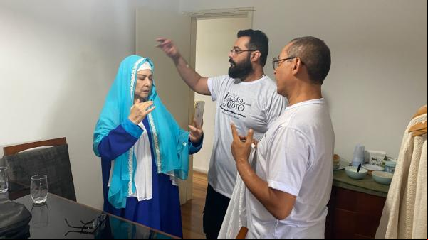 Pré-produção da Paixão de Cristo de Floriano inicia no Rio de Janeiro(Imagem:Reprodução)