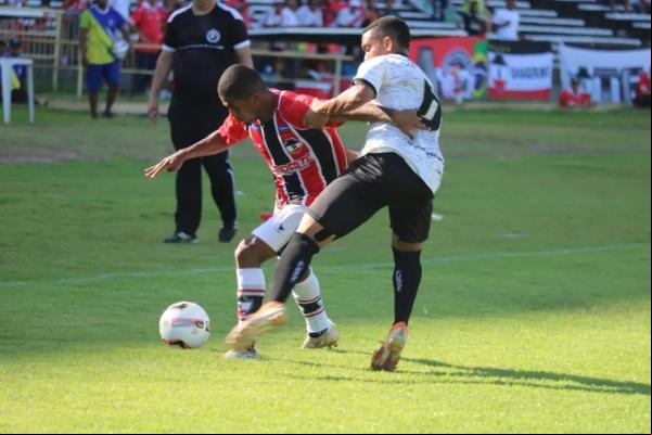 River-PI x Corisabbá, Campeonato Piauiense 2023.(Imagem:Pablo Cavalcante/ge)