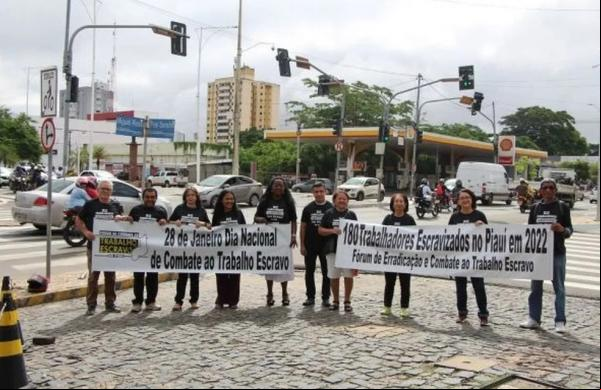 Número de pessoas resgatadas de trabalho análogo à escravidão no Piauí é o maior dos últimos 10 anos.(Imagem:Divulgação/MPT)