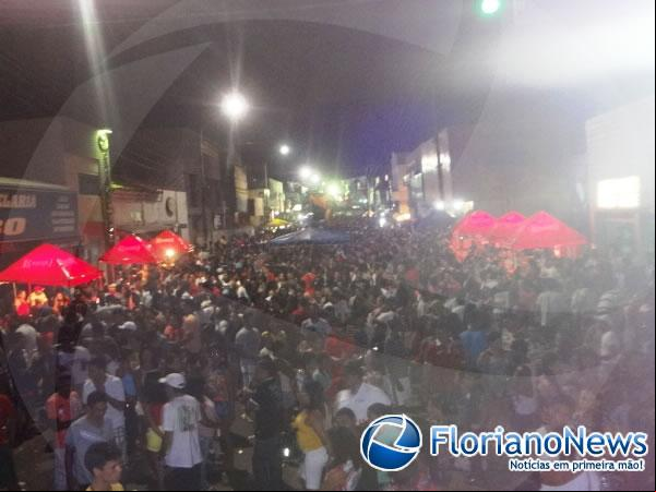 Zé Pereira animou pré-Carnaval de Floriano.(Imagem:FlorianoNews)