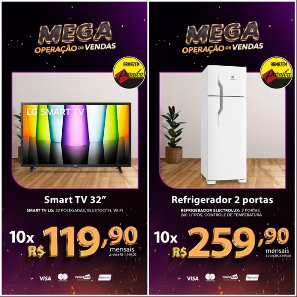 Mega Operação de Vendas Paraíba(Imagem: Divulgação)