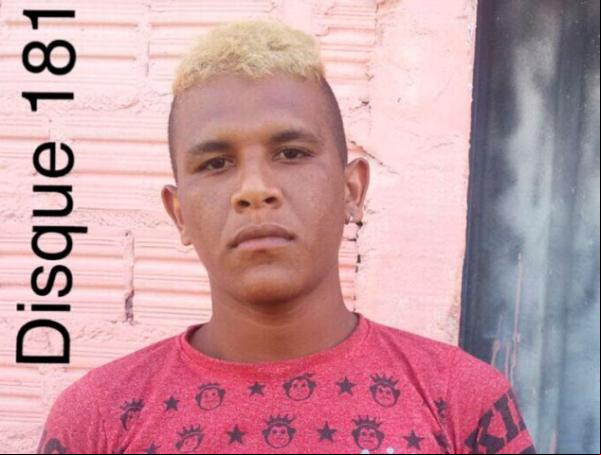 Luís André Evangelista Santana (foragido)(Imagem:Polícia Civil)