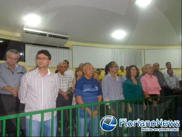 Medalha do Mérito Agrônomo Parentes é concedida ao Repórter Amarelinho e ao Prof. Luiz Paulo.(Imagem:FlorianoNews)