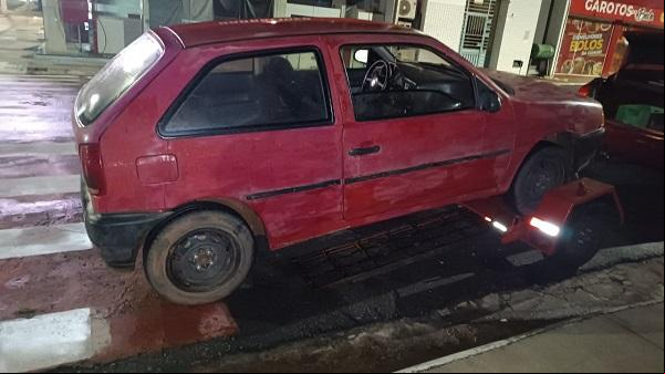 Condutor embriagado é detido após perseguição policial em Floriano.(Imagem:Divulgação/PM)