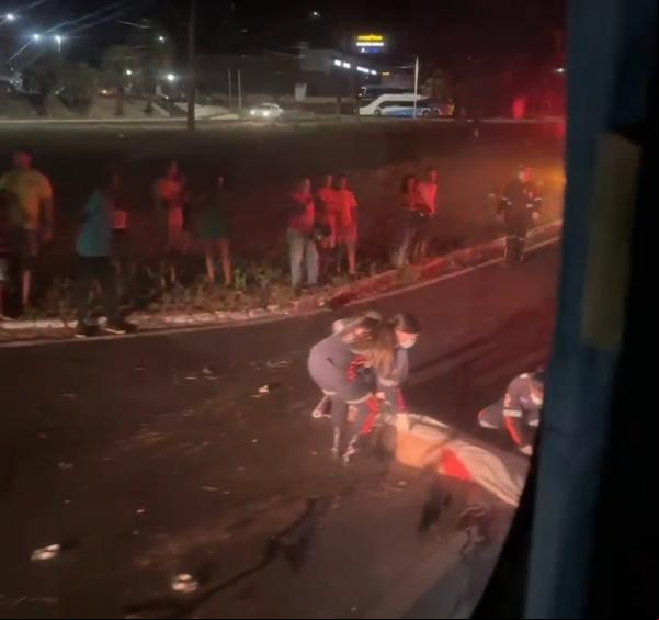 Motociclista morre em acidente na BR-230, próximo ao terminal rodoviário de Floriano(Imagem:Reprodução)