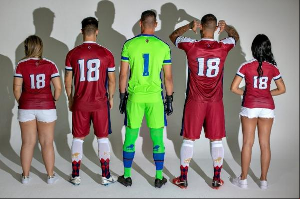 Fortaleza lança novo terceiro uniforme.(Imagem:Gustavo Simão/FortalezaEC)