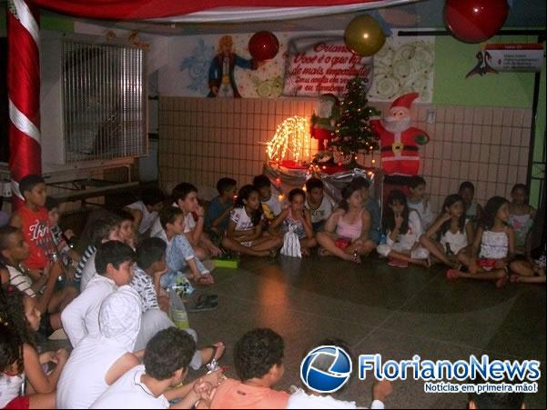 Escola Pequeno Príncipe encerrou ano letivo com III Noite do Pijama.(Imagem:FlorianoNews)