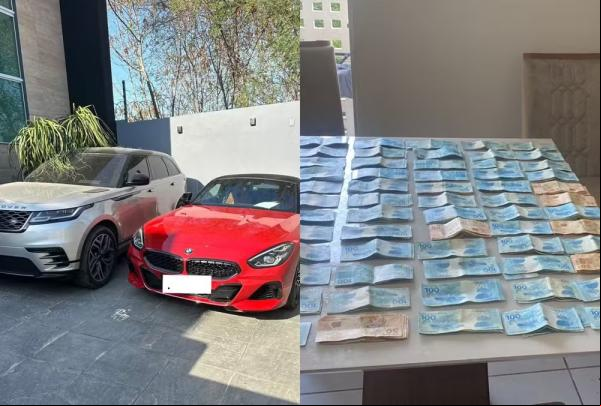 Operação Bazófia: PF prende suspeitos de fraude com o Auxílio Emergencial e apreende carros de luxo no PI e MA.(Imagem:Divulgação/PF)