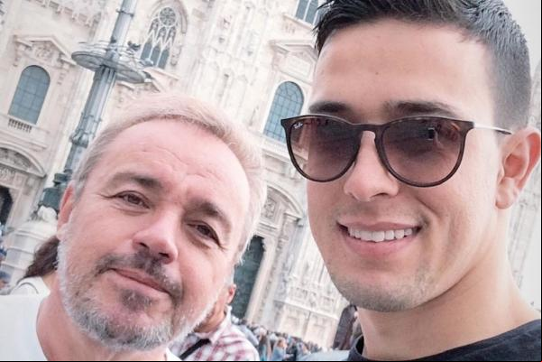 Gugu Liberato e Thiago Salvático(Imagem:Reprodução)