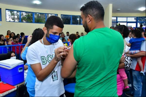 Câmara Municipal de Floriano é parceira em mutirão de vacinação contra a gripe(Imagem:CMF)