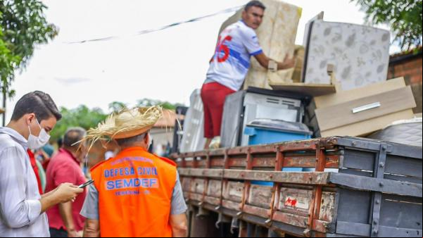 Dr. Pessoa decreta situação de emergência após fortes chuvas em Teresina(Imagem:Reprodução)