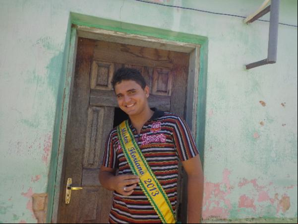 Isaque Barreto, Mister Floriano 2013.(Imagem:FlorianoNews)