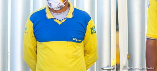 Servidores dos Correios entram em greve em meio à pandemia.(Imagem:Roberta Aline)