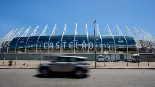 Arena Castelão será o palco de Ceará x Vasco neste terça-feira.(Imagem:Thiago Gadelha/SVM)