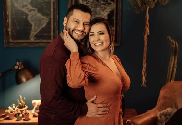  Andressa Urach e Thiago Lopes em ensaio quando estavam casados.(Imagem:A?mago Fotografia )