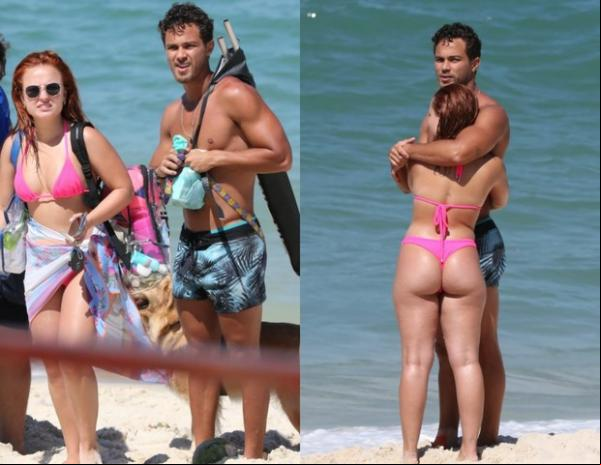 André Luiz Frambach e Larissa Manoela assumem romance(Imagem:Reprodução)