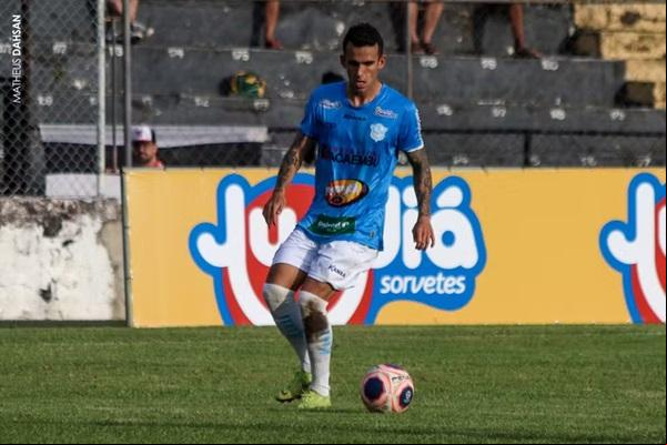 Rafael Sayão, meia do Marília(Imagem:Divulgação/Marília)