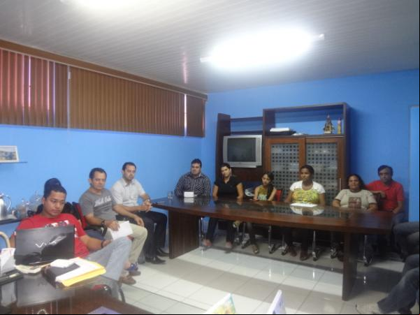Prefeito de Barão de Grajaú realiza reunião como secretariado.(Imagem:FlorianoNews)