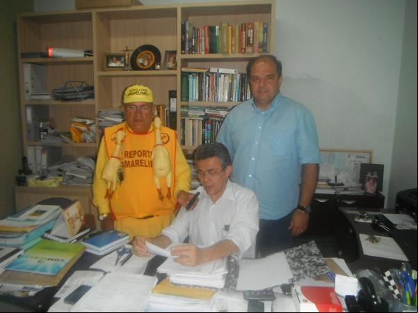 ?Material é pouco para que possamos começar os trabalhos?, diz Cézar Pedrosa (Imagem:FlorianoNews)