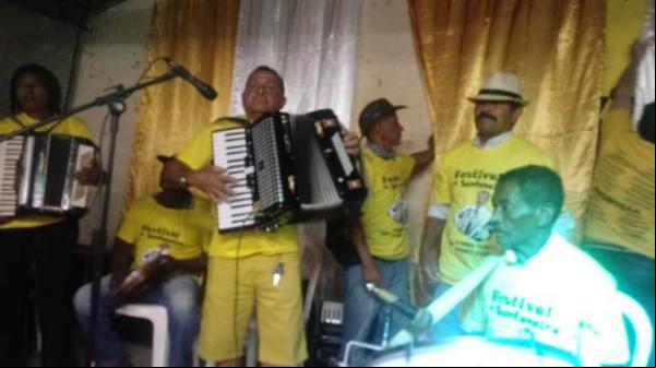Apresentação de Neném Sanfoneiro(Imagem:FlorianoNews)