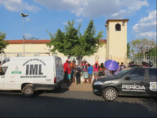 Polícia encontra corpo amarrado ao crucifixo de Igreja na zona Sul.(Imagem:Cidade Verde)