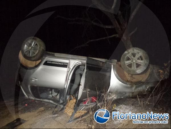 Animal na pista provoca acidente na BR-230 próximo a Barão de Grajaú. (Imagem:FlorianoNews)