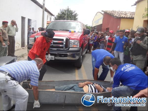 Homem mata esposa e em seguida comete suicídio em Floriano.(Imagem:FlorianoNews)