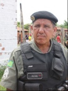Sargento Ivan Rodrigues, do 6º Batalhão da Polícia Militar.(Imagem:Ellyo Teixeira/G1)