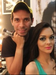 Denis Coulter e Verbiany Leal.(Imagem:Carlienne Carpaso/G1)