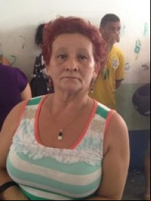 Enfermeira desistiu de votar após ar mais de uma hora na fila.(Imagem:Carlienne Carpaso/G1)