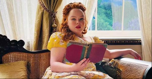 Nicola Coughlan em Bridgerton.(Imagem:Divulgação)