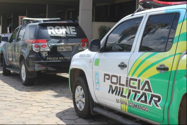 Equipes da Polícia Militar e do Bope fizeram diligências pelas estradas da região.(Imagem:Andrê Nascimento/G1 PI)