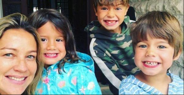 Luana Piovani e os filhos.(Imagem:Reprodução/Instagram)