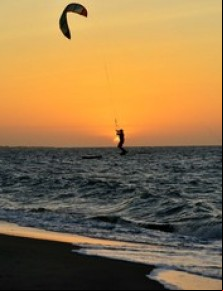 Praia de Barra Grande, litoral do Piauí, palco da Arena Kite.(Imagem:Juscelino Reis)