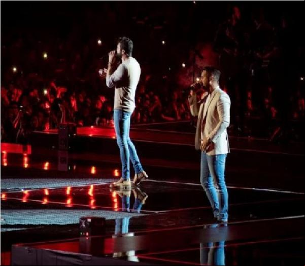 Henrique e Juliano homenageiam Marília Mendonça em gravação nos EUA(Imagem:Divulgação)