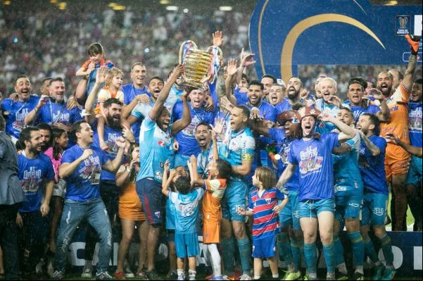 Fortaleza é o atual campeão da Copa do Nordeste.(Imagem:Kid Jr. / SVM )