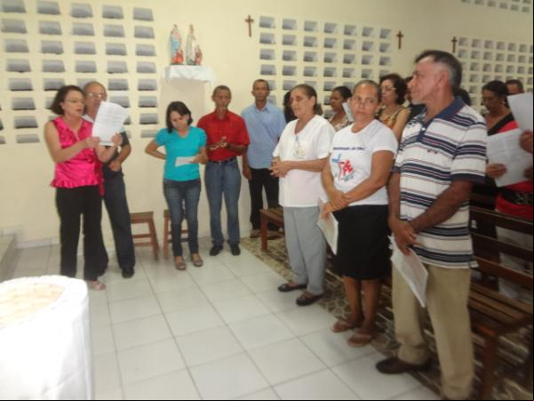 Casais encontristas realizaram entrega de pastas e Festas de Reis.(Imagem:FlorianoNews)